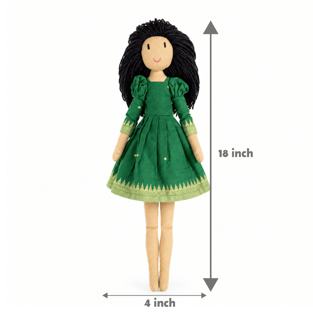 Raya, the village girl [olive green]